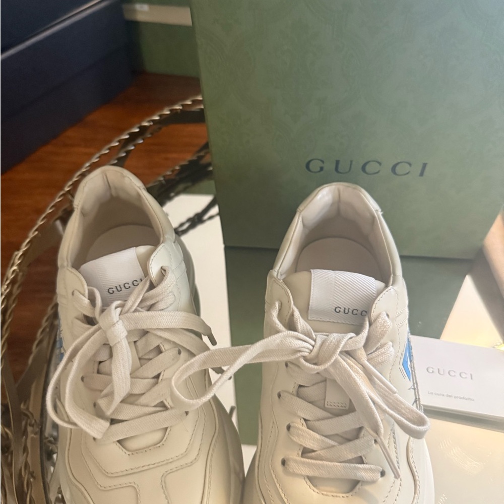 Gucci Flash Sneakers - White - Picture 10 of 15